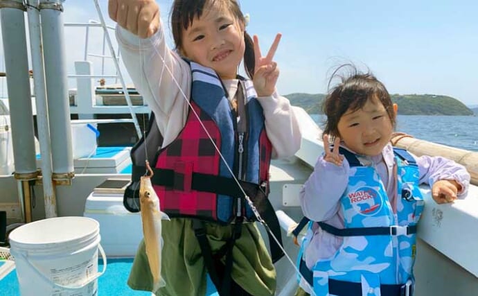 【福岡】沖のエサ釣り最新釣果　子供と一緒に楽しめるキス釣り堪能