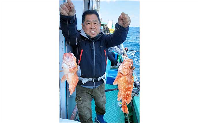 【玄界灘】沖のエサ釣り最新釣果　子連れ釣行で7kgタカバをキャッチ