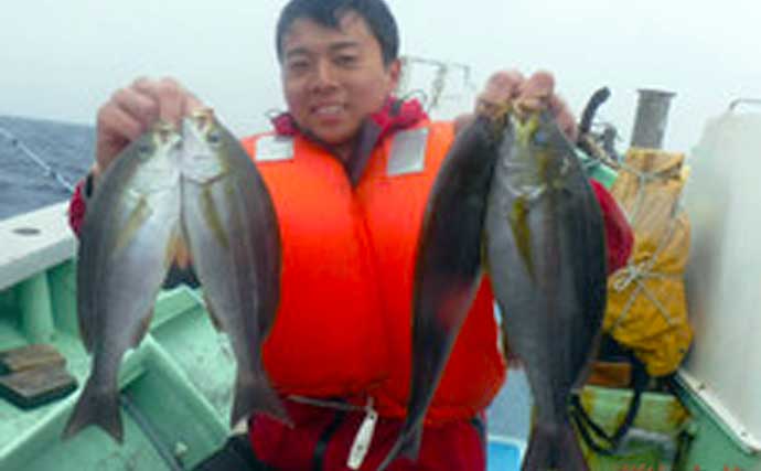 【愛知・三重】沖のエサ釣り最新釣果　アジ＆イサキのリレー船で好釣果