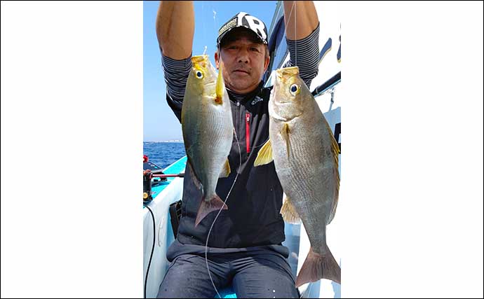 【福岡】沖のエサ釣り最新釣果　根魚にマダイにイサキと多彩魚種に笑顔