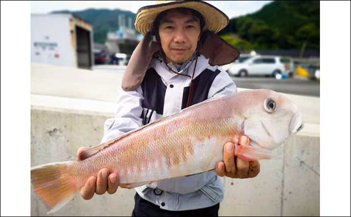【愛知・三重】沖釣り最新釣果　90cm級マダイに 60cmシロアマダイ
