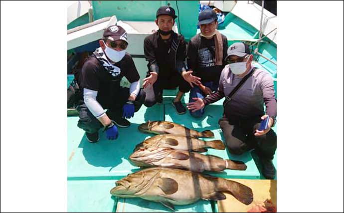 【福岡】沖のエサ釣り最新釣果　イカ泳がせでアラ6kgに大ダイ顔出し