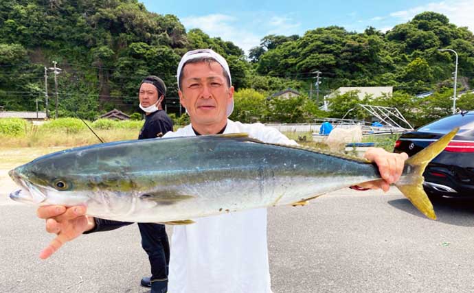 【愛知】オフショアルアー最新釣果　エギタコ釣りで3kg頭に良型マダコ