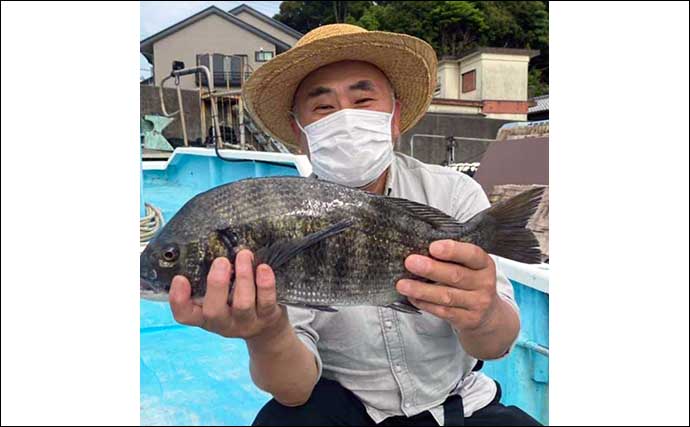 【三重】カカリ釣り最新釣果　56cm頭に良型クロダイが好調ヒット中