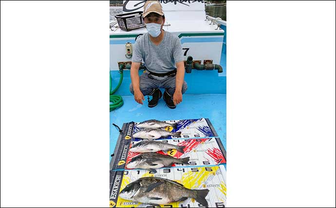 【三重】カカリ釣り最新釣果　56cm頭に良型クロダイが好調ヒット中