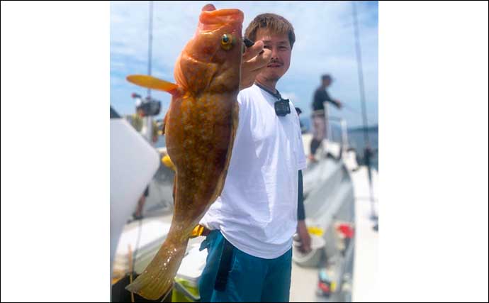 【大分・熊本】沖釣り最新釣果　62cmの特大尾長グロ（グレ）堂々浮上