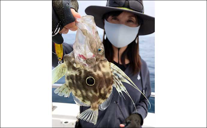 【愛知】船釣り最新釣果　シーズン本番迎えたSLJで多彩魚種が顔出し