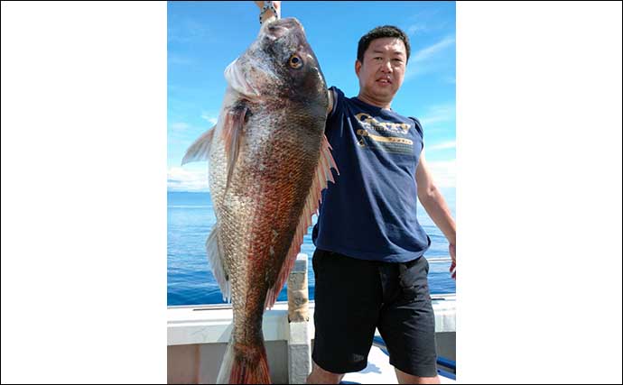 【福井・石川】船釣り最新釣果　SLJやタイラバで大型マダイ続々浮上
