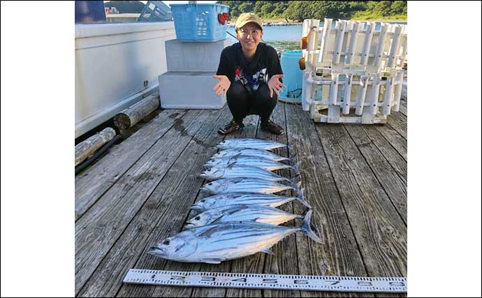 【三重・静岡】沖のルアー最新釣果　ジギングで10kg級カンパチや本ガツオ