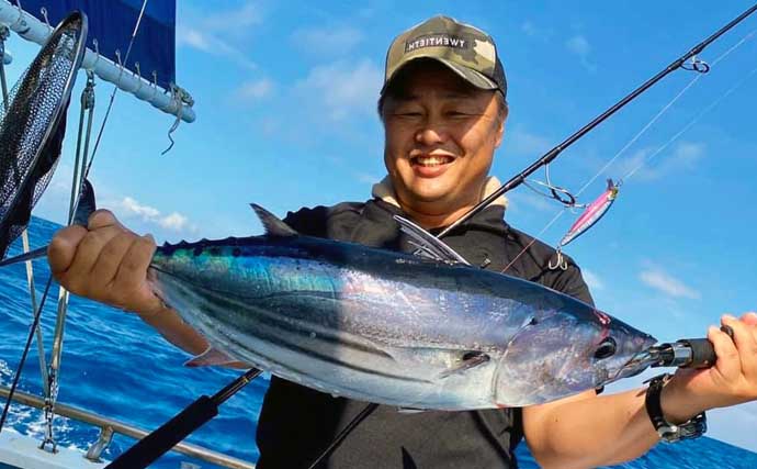 【三重・静岡】沖のルアー最新釣果　ジギングで10kg級カンパチや本ガツオ