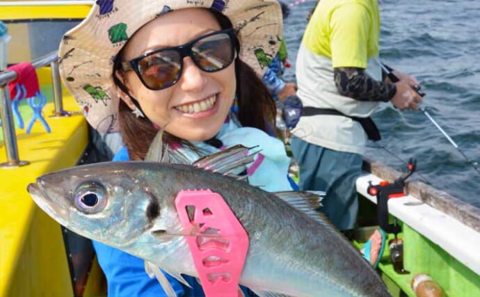FMヨコハマ「ザバーン」に同行実釣取材　東京湾LTアジ釣りを堪能
