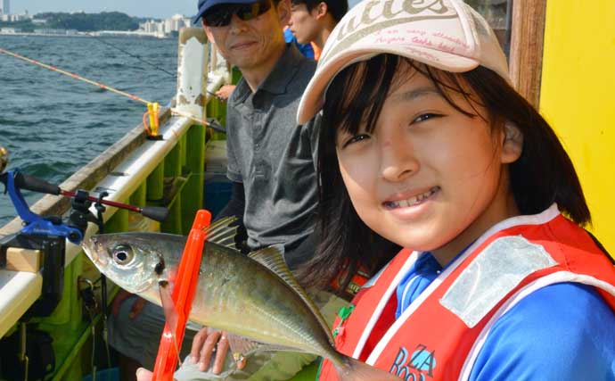 FMヨコハマ「ザバーン」に同行実釣取材　東京湾LTアジ釣りを堪能