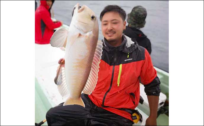 【愛知・三重】沖のエサ釣り最新釣果　60cm4.4kg頭にイシダイ30匹