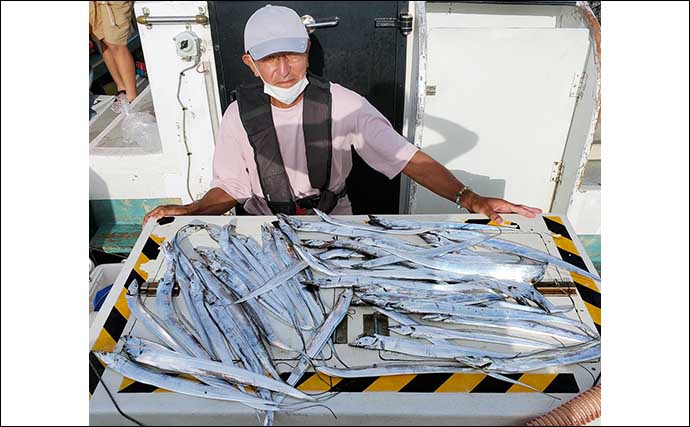 沖のエサ釣り最新釣果　夏カワハギ便で大型「31cm」浮上【愛知】