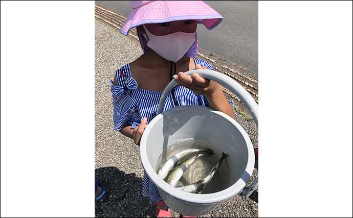 手ぶらOKの「ニジマス釣り体験」を子供と満喫　釣魚の炭火焼きに舌鼓