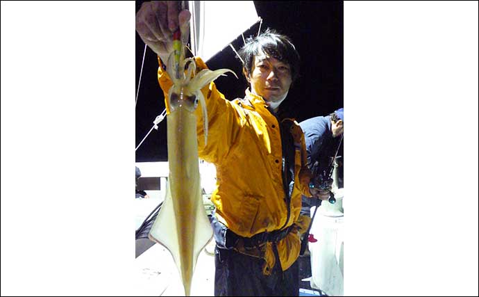 【福岡・大分】夜焚きイカ最新釣果　パラソル級交じりで釣る人250匹超え