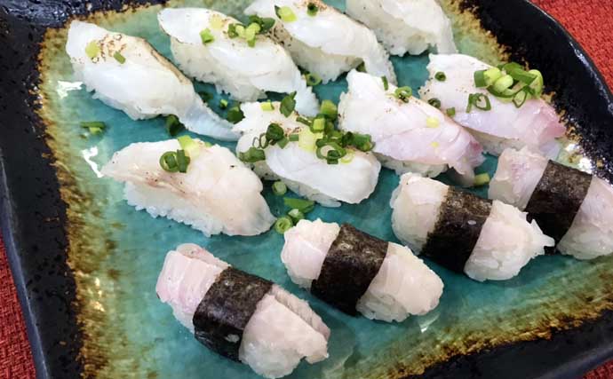 釣り人的にぎり寿司レシピ：「シャリ玉」商品利用でラクラク＆絶品に