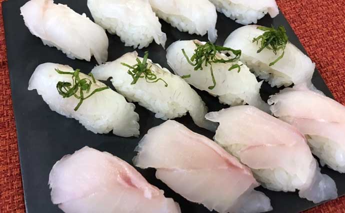 釣り人的にぎり寿司レシピ：「シャリ玉」商品利用でラクラク＆絶品に