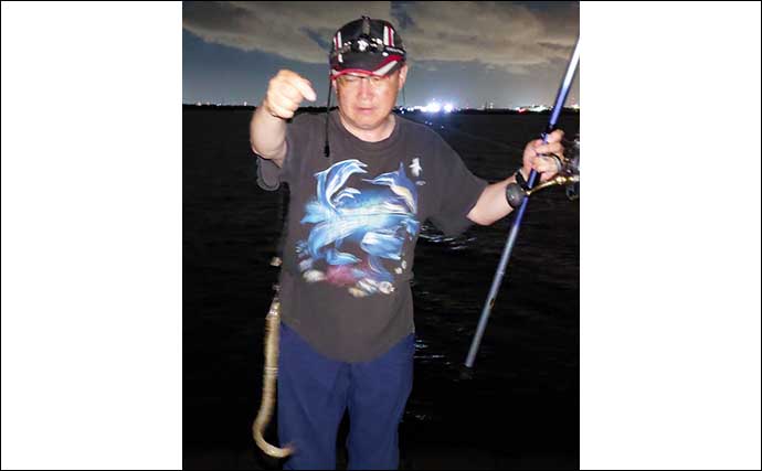 河口域で夜のウナギ釣りに挑戦　台風後の悪条件制し本命2匹キャッチ