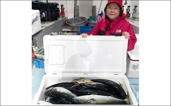 【福井】沖釣り最新釣果　ジギングで10kg級メダイ登場に青物も続々