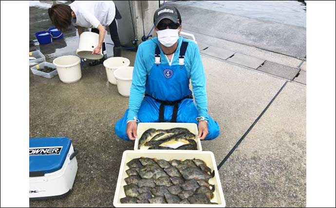 【愛知】沖釣り最新釣果　タチウオ・カワハギ・キスで数釣りチャンス