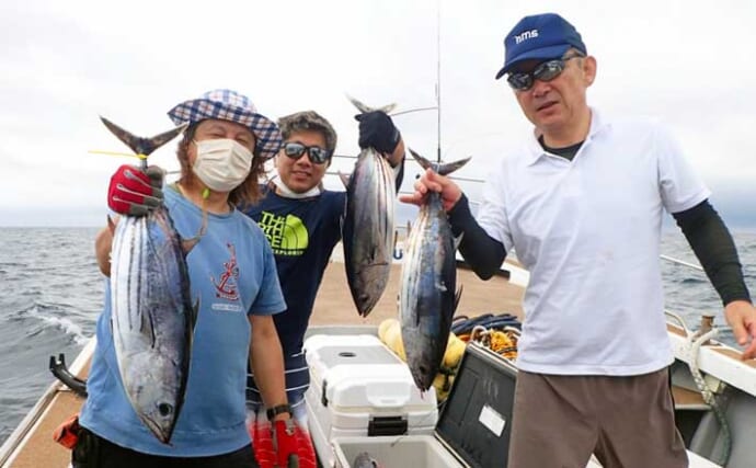 【福岡・長崎】沖のルアー最新釣果　キャスティングでマグロ＆カツオ快釣