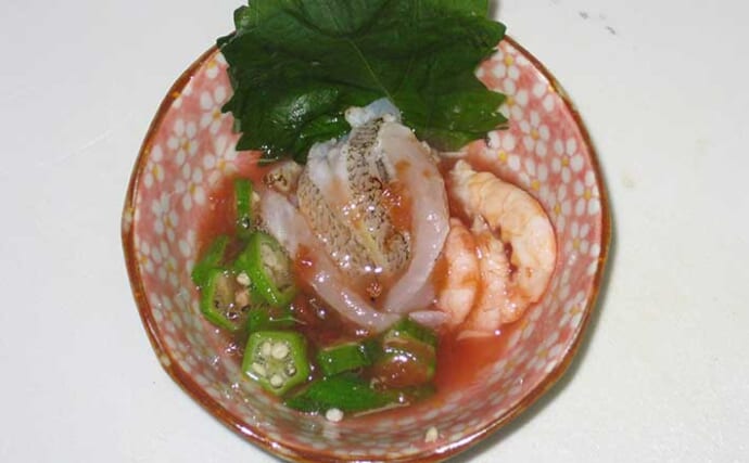 【釣魚レシピ】夏野菜と一緒に食す「キスの酢の物」　残暑に嬉しい一品