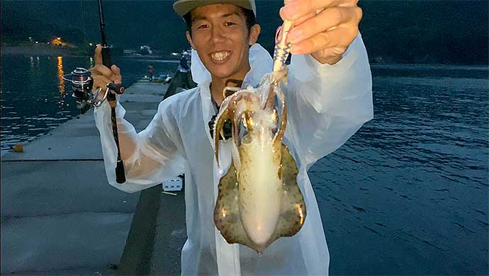 秋の日本海アオリイカエギングが好調　2日間の釣行で12匹キャッチ