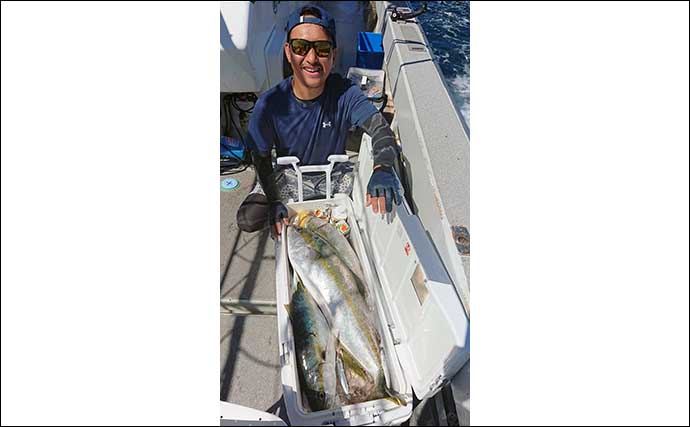 【玄界灘】落とし込み最新釣果　メーター超えヒラマサなど大型青物続々