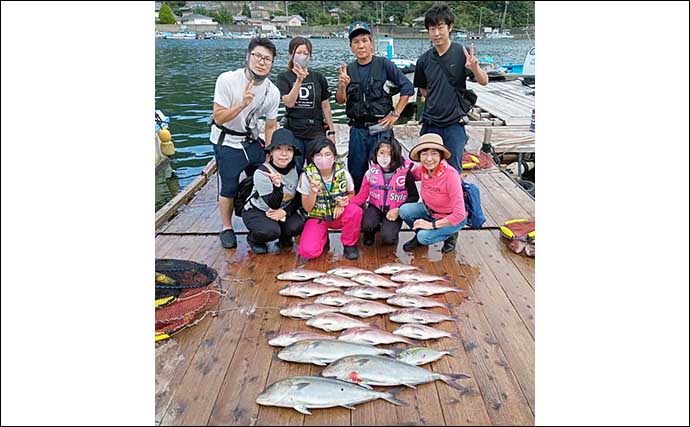 【三重】イカダ＆海上釣り堀の最新釣果　カカリ釣りでへダイを数釣り