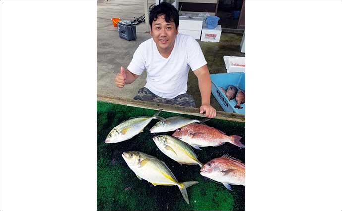 【三重】イカダ＆海上釣り堀の最新釣果　カカリ釣りでへダイを数釣り