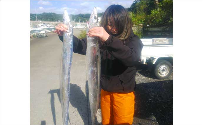 【三重・愛知】沖のエサ釣り最新釣果　テンヤで大型タチウオ乱舞