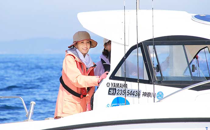 前田敦子が二級小型船舶操縦士免許に合格　初操船＆実釣で本命魚ゲット