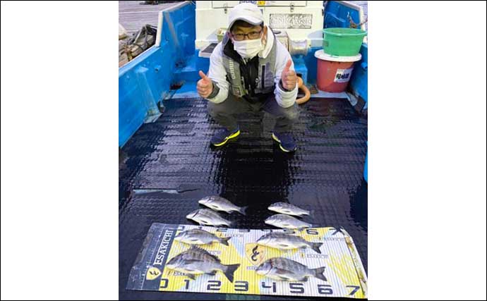 【三重】イカダ釣り最新釣果　秋のクロダイ数釣りシーズン到来の好気配