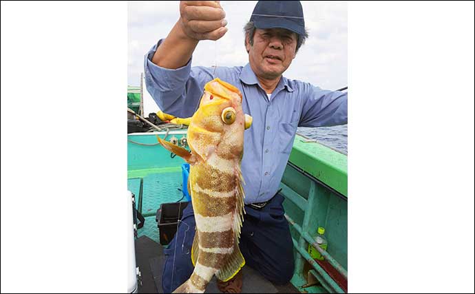 【福岡】沖のエサ釣り最新釣果　ひとつテンヤでゲスト交えてマダイ数釣り