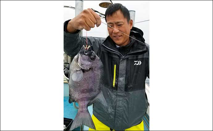 【福岡】沖のエサ釣り最新釣果　カワハギ狙い上向きで30cm交え好ヒット