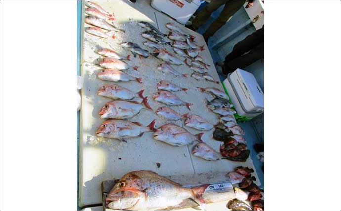 【熊本・大分】沖釣り最新釣果　カワハギ釣り好調で平均20〜30尾