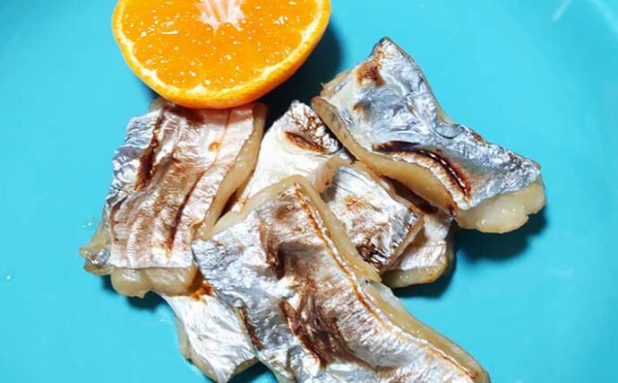 釣り人的「本格和食」レシピ：タチウオの柚庵焼き　ミカンの流用でOK