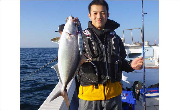【大分・熊本】沖釣り最新釣果　ジギングでカンパチ＆ブリの数釣り好機