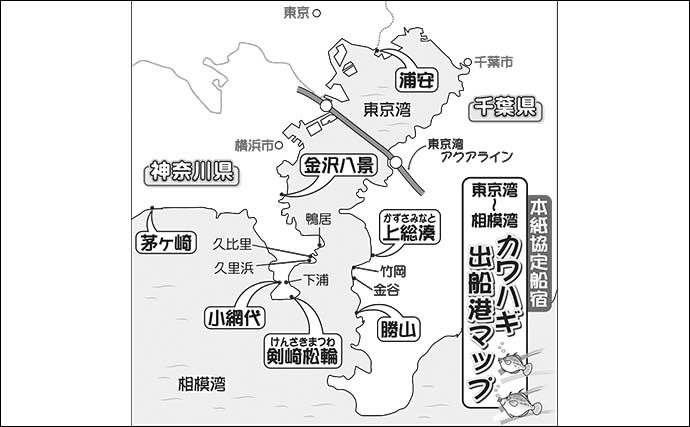冬シーズン盛期の船カワハギ解説　【関東のタックル・釣り方のキホン】