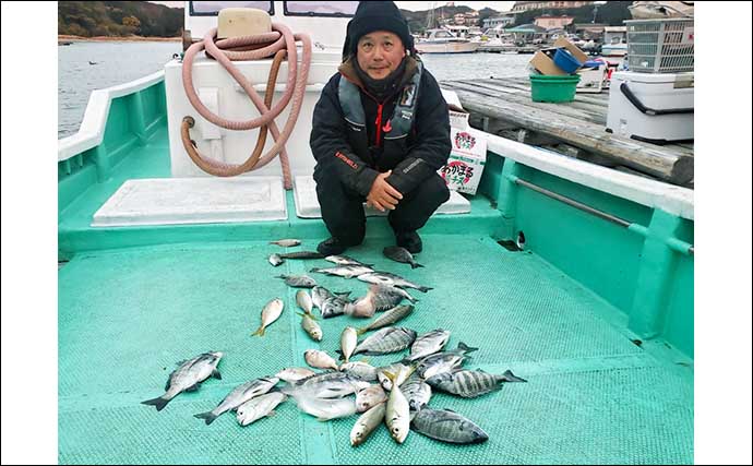 【三重】イカダ＆海上釣り堀最新釣果　良型頭にクロダイの数釣り継続中