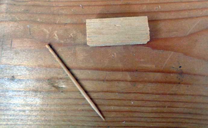 バルサの端材で簡単「ウキ」作り　電動工具使わない自作方法を紹介