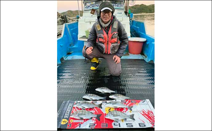 【三重】イカダ＆カセ最新釣果　カカリ釣りで47cm頭にクロダイ好調