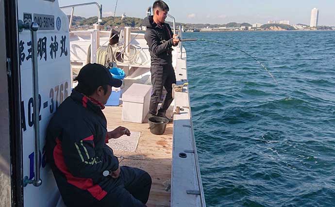 ウタセマダイ釣りで本命＆青物快釣　船長直伝の釣れる魚探反応とは？