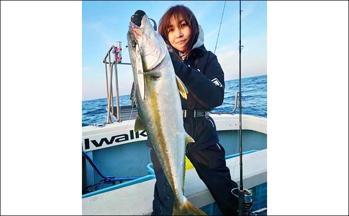 【福岡】オフショアルアー最新釣果　寒ブリジギングで10kg頭に好ヒット