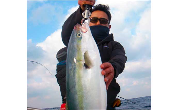 【福岡】沖のルアー最新釣果　寒ブリジギングで10kg超え含み良型続々
