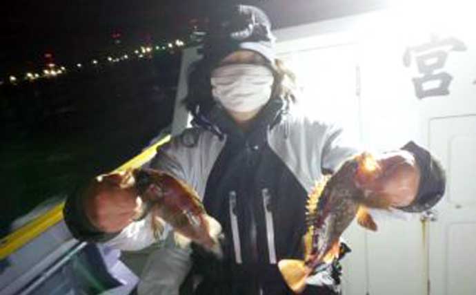 【2022】アジ＆根魚狙い夜ルアー船の楽しみ方　タックル・釣り方・釣況