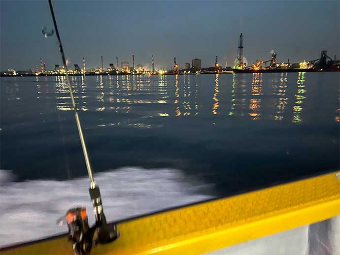 夜のライトゲーム船を満喫　アジ・メバル・カサゴ・シーバスと多彩