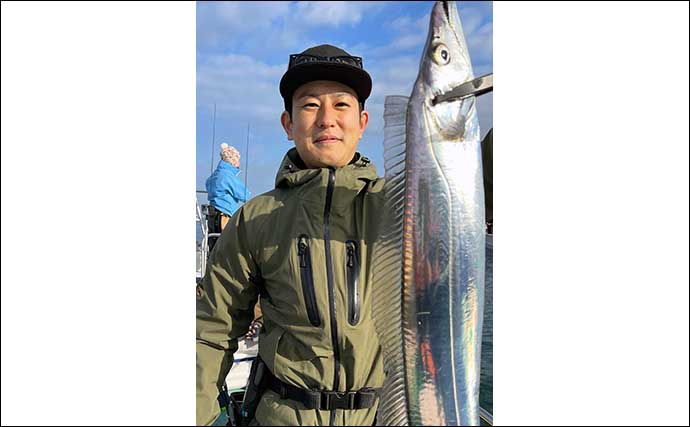 【熊本・大分】船釣り最新釣果　34cm超大型カワハギが顔出し