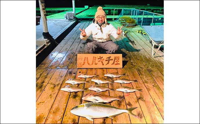 【三重】カカリ釣り＆海上釣り堀の最新釣果　筏で良型クロダイと対面